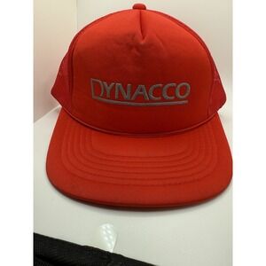 Vintage Dynacco Trucker Hat Industrial Promo That Hat Rope Snapback 90s
